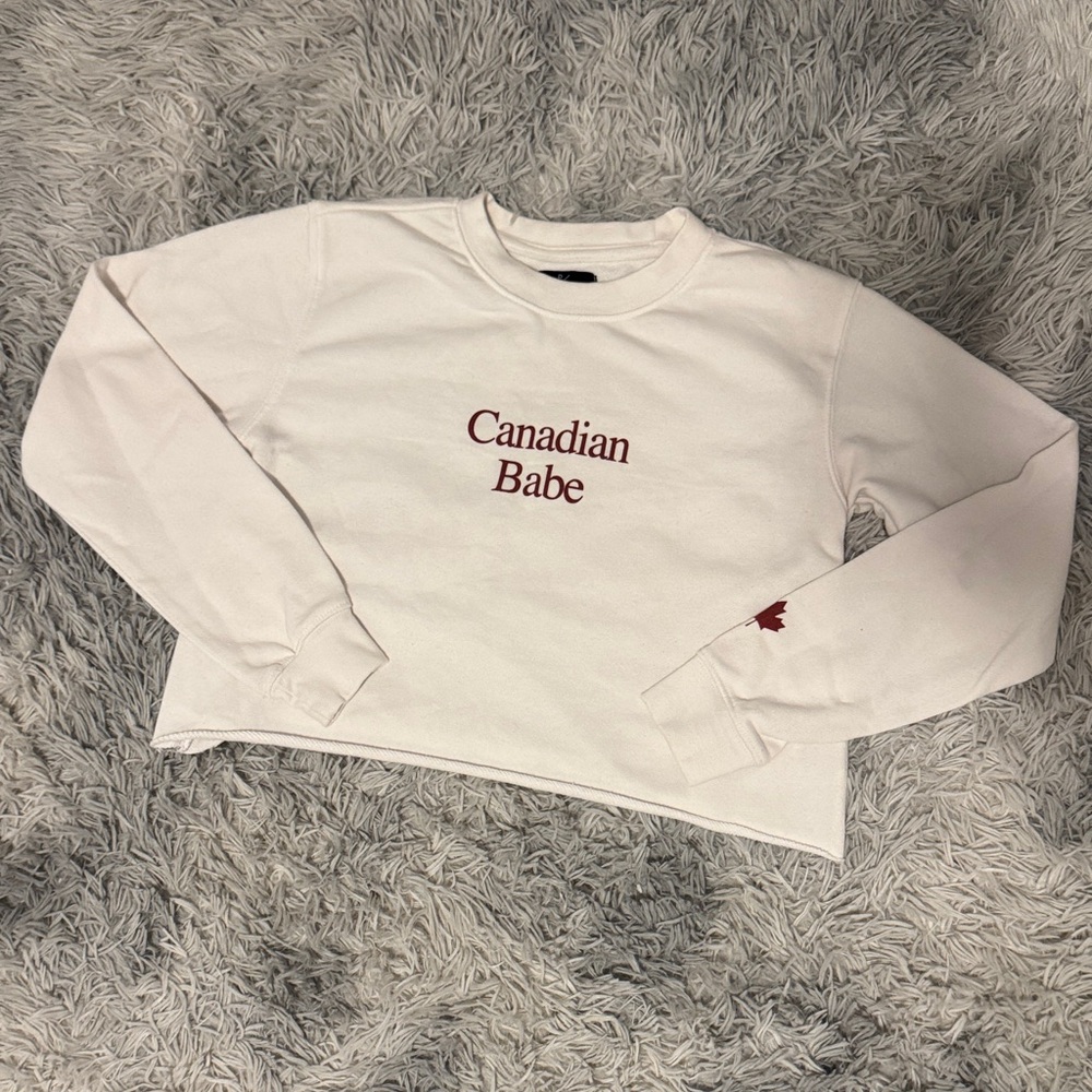 White Peace Collective 'Canadian Babe' Sweatshirt